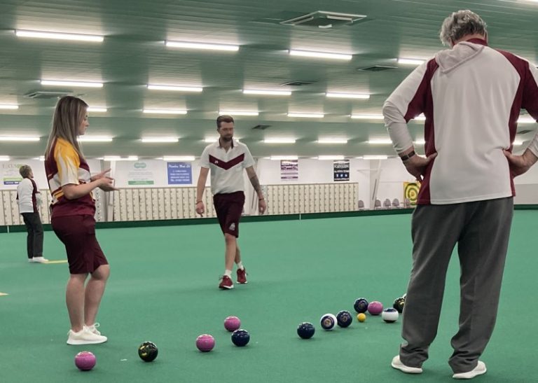Fives Day 2023.02 Eastbourne and District Indoor Bowls Club